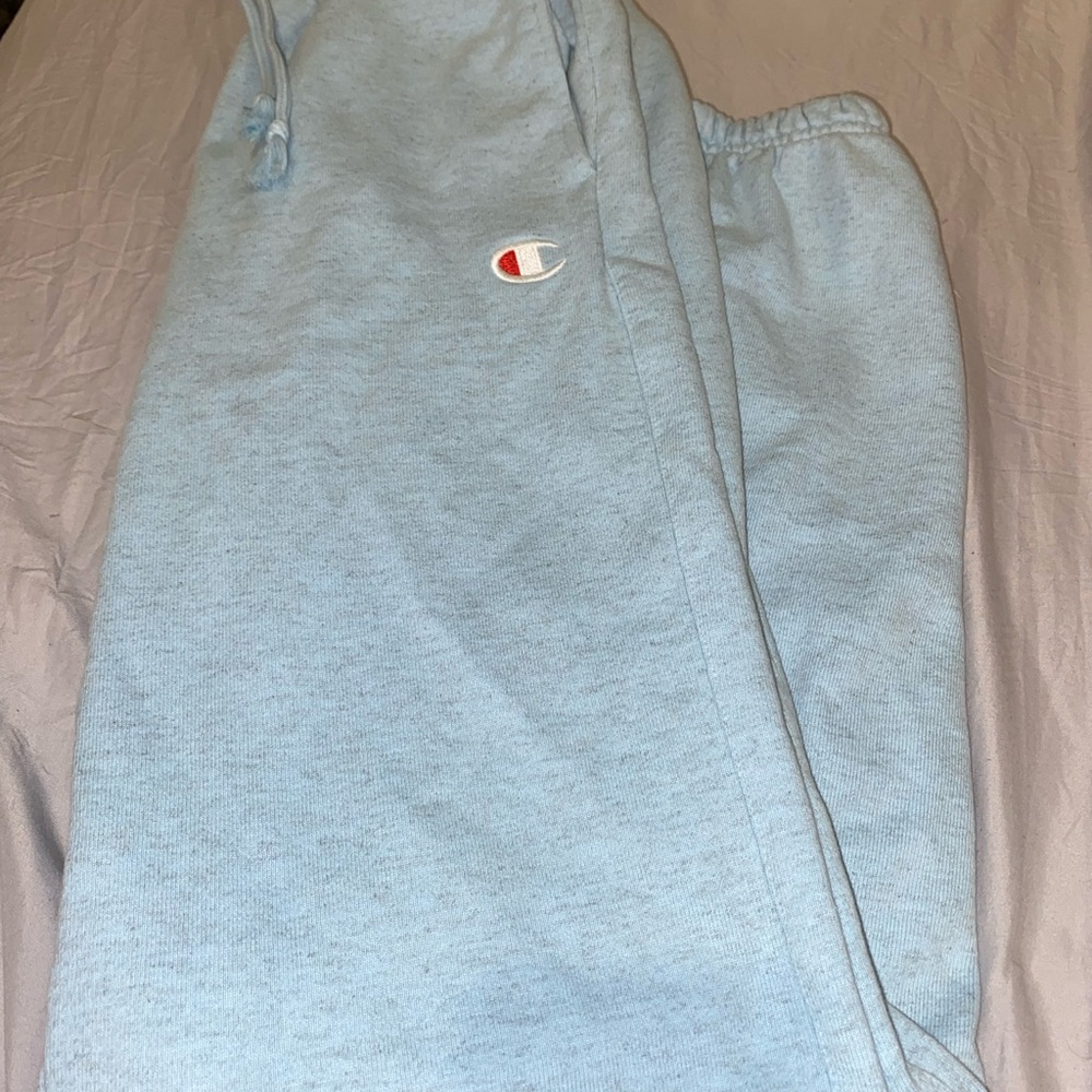 Light blue sweatpants